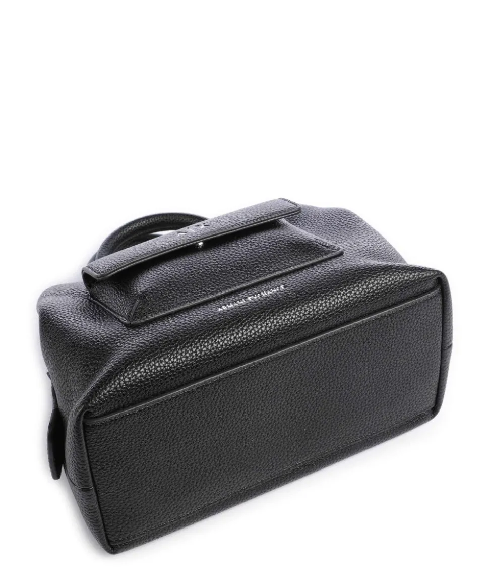 Nicole S Handtasche Lederimitat schwarz