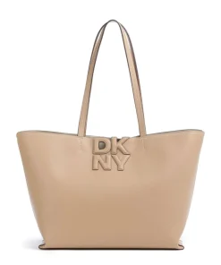 Nicole Shopper Lederimitat natur