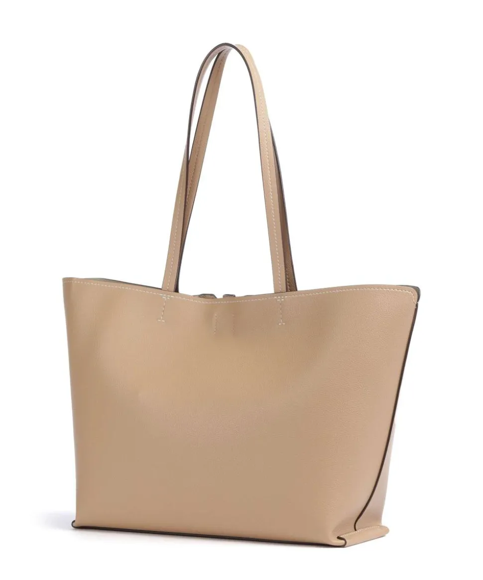 Nicole Shopper Lederimitat natur