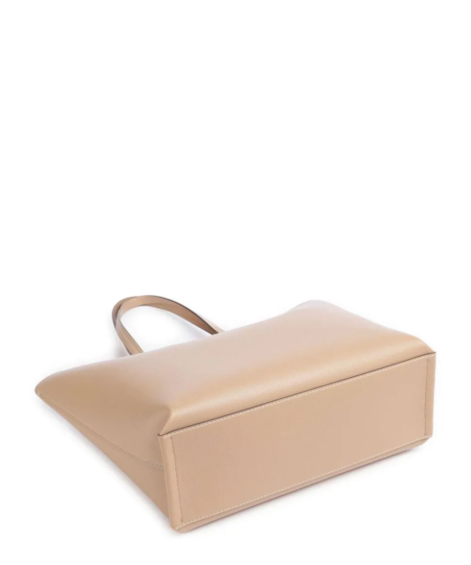 Nicole Shopper Lederimitat natur