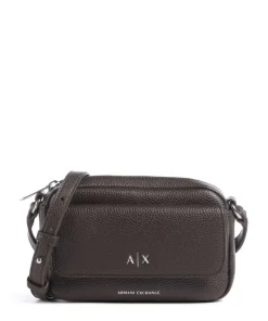 Nicole Umhängetasche Lederimitat dunkelbraun