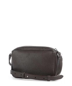 Nicole Umhängetasche Lederimitat dunkelbraun