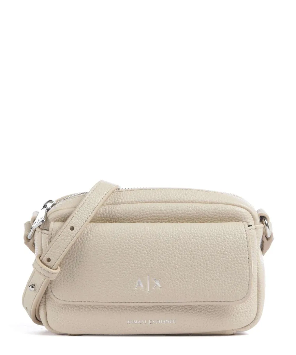 Nicole Umhängetasche Lederimitat creme