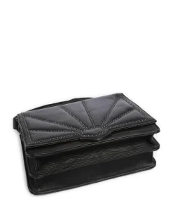 Night Stories Umhängetasche Rindsleder schwarz