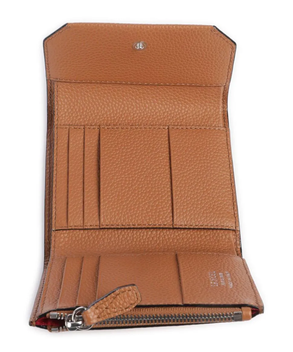 Ninon Geldbörse genarbtes Rindsleder camel