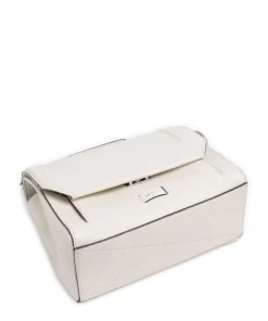 Ninon M Schultertasche genarbtes Rindsleder elfenbein