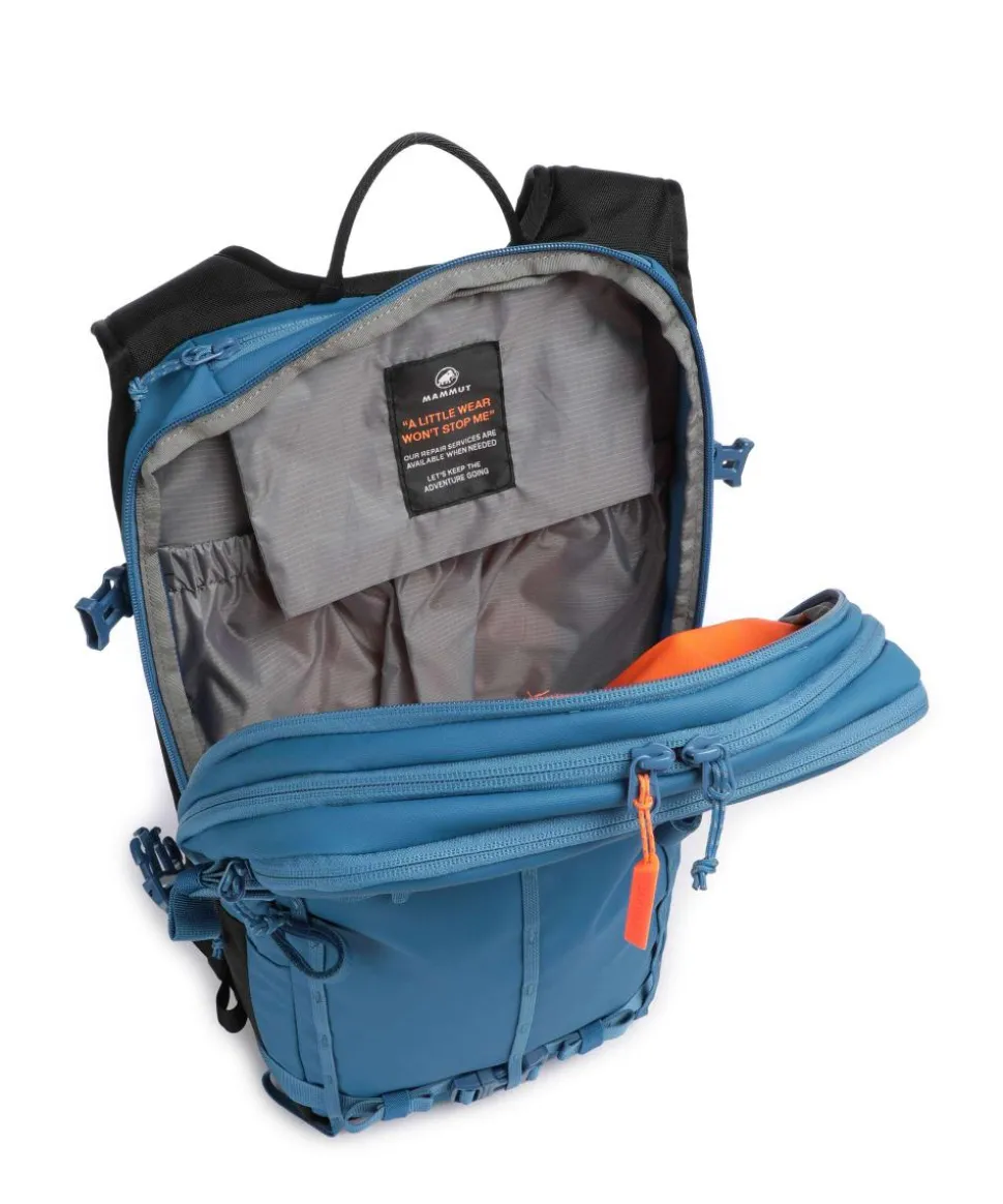 Nirvana 18 Wanderrucksack recyceltes Polyamid blau/schwarz