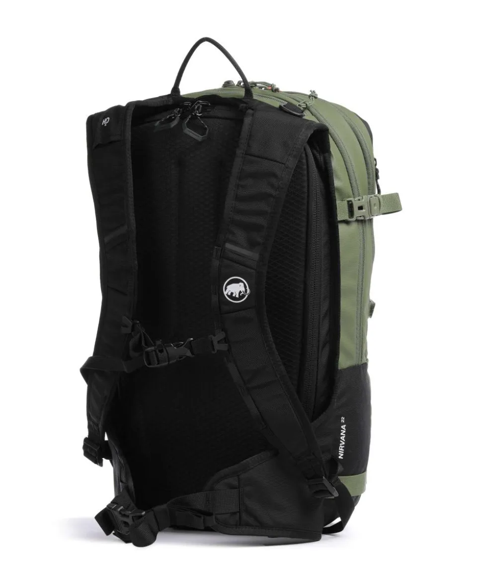 Nirvana 22 Wanderrucksack recyceltes Polyamid grün