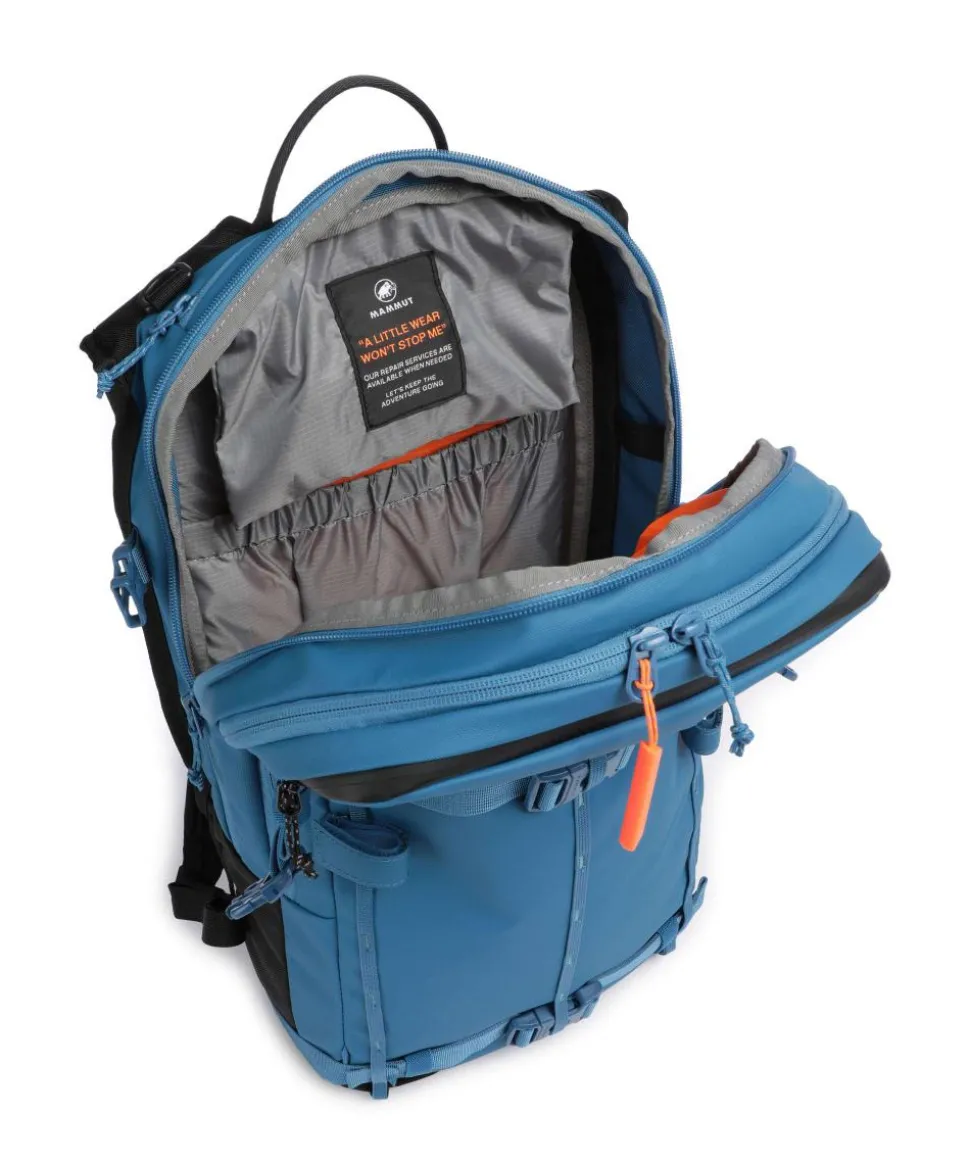 Nirvana 22 Wanderrucksack recyceltes Polyamid blau/schwarz