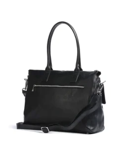 Nobi Handtasche 13″ Rindsleder schwarz