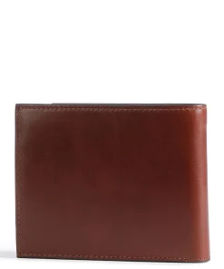Nobile RFID Geldbörse fein genarbtes Rindsleder cognac