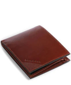 Nobile RFID Geldbörse fein genarbtes Rindsleder cognac