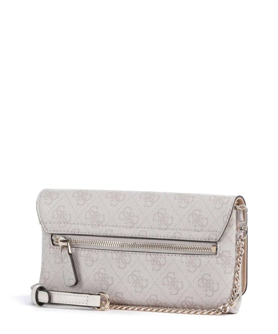 Noelle 4G Basique Logo Geldbörse Lederimitat elfenbein