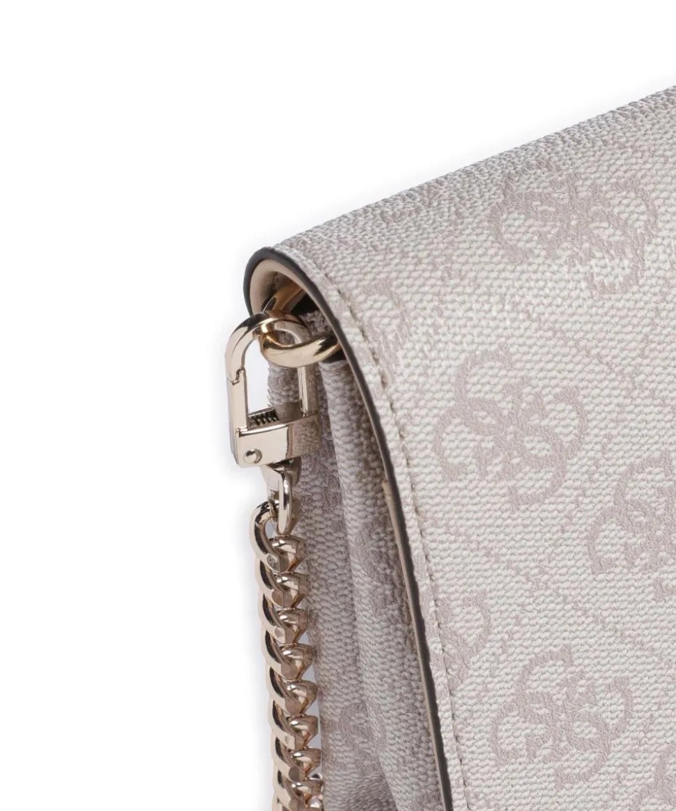 Noelle 4G Basique Logo Geldbörse Lederimitat elfenbein