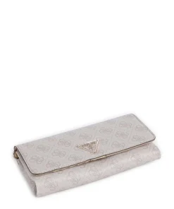 Noelle 4G Basique Logo Geldbörse Lederimitat elfenbein