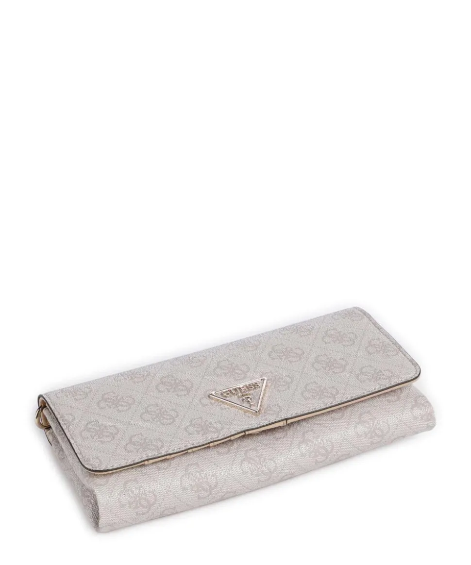 Noelle 4G Basique Logo Geldbörse Lederimitat elfenbein