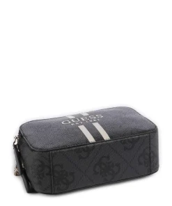 Noelle 4G Logo Umhängetasche Lederimitat dunkelgrau