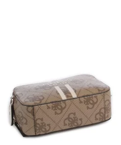 Noelle 4G Logo Umhängetasche Lederimitat hellbraun