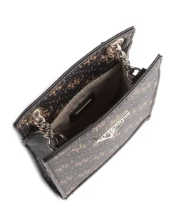 Noelle Handytasche Lederimitat dunkelbraun