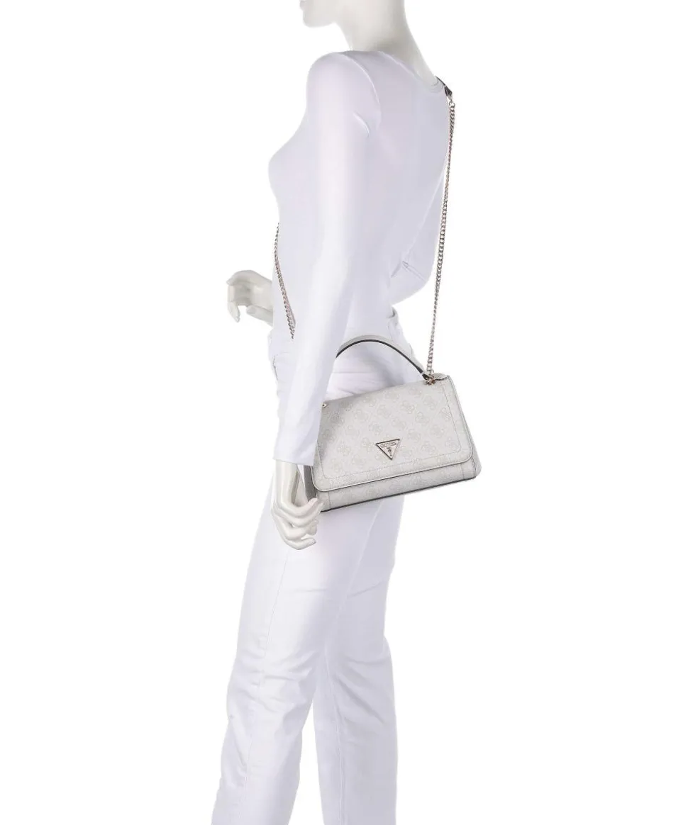 Noelle Schultertasche Lederimitat elfenbein