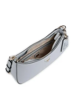 Noelle Schultertasche Lederimitat hellblau