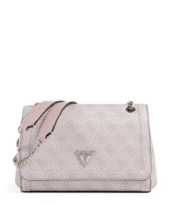 Noelle Schultertasche Lederimitat rosa