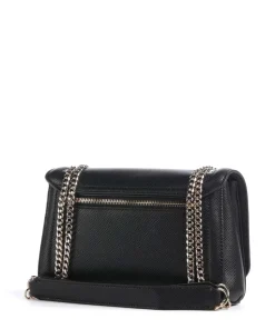 Noelle Schultertasche Lederimitat schwarz