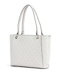 Noelle Shopper Lederimitat weiß