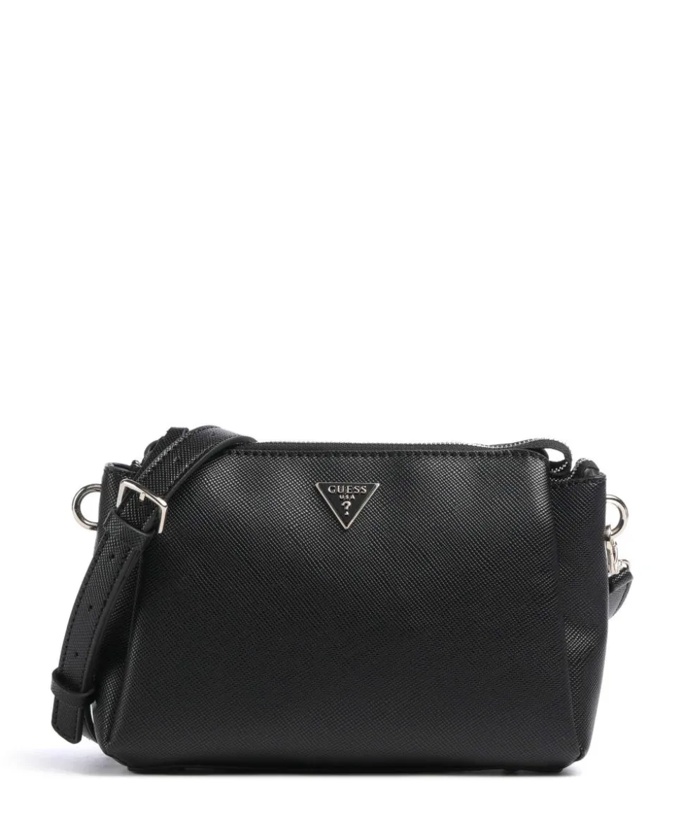 Noelle Umhängetasche Lederimitat schwarz