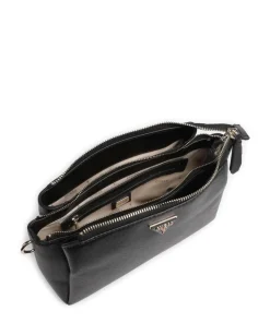 Noelle Umhängetasche Lederimitat schwarz