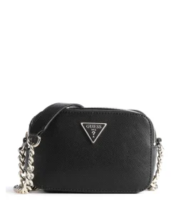 Noelle Umhängetasche Lederimitat schwarz