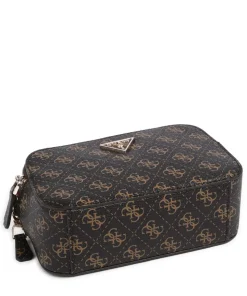 Noelle Umhängetasche Lederimitat dunkelbraun