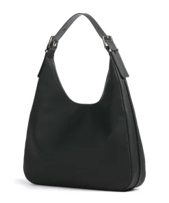 Nolita Beuteltasche genarbtes Rindsleder schwarz