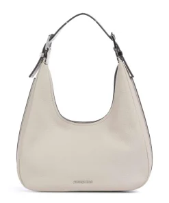 Nolita Beuteltasche genarbtes Rindsleder beige