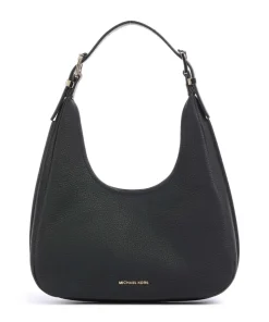 Nolita Beuteltasche genarbtes Rindsleder schwarz