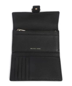 Nolita Geldbörse genarbtes Leder schwarz