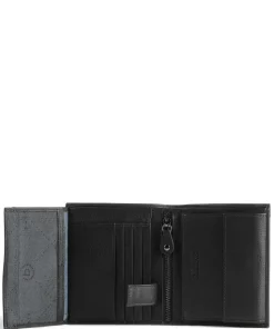 Nome Geldbörse fein genarbtes Rindsleder schwarz