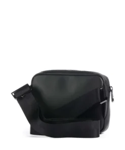 Nomogramme Umhängetasche Lederimitat schwarz