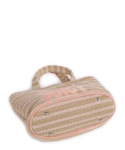 Nora Straw S Handtasche Kunststoff beige