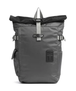 Norikura Two-Tone Rolltop Rucksack 13″ Polyester dunkelgrau