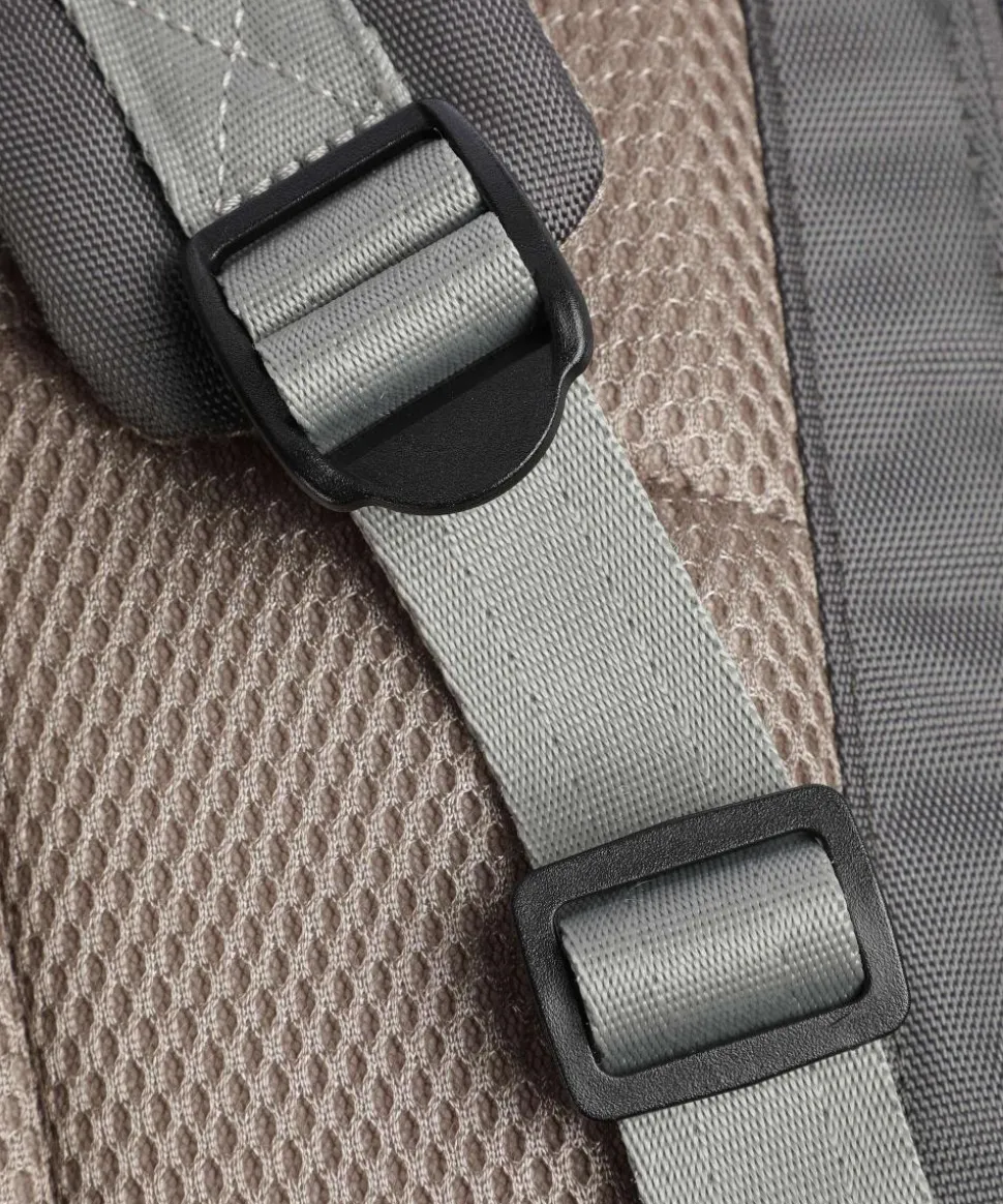 Norikura Two-Tone Rolltop Rucksack 13″ Polyester dunkelgrau