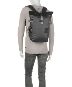 Norikura Two-Tone Rolltop Rucksack 13″ Polyester olivgrün