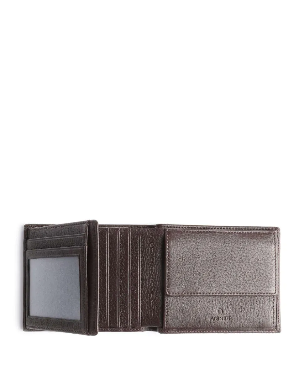 Northern Light Geldbörse Hirschleder dunkelbraun