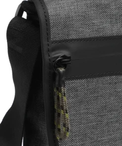 Northwood 2.0 Schultertasche Polyester, Lederimitat grau/schwarz