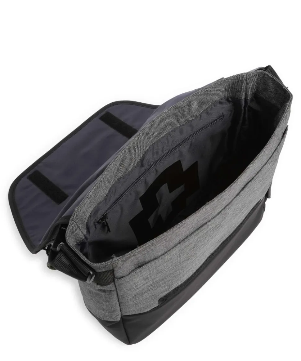 Northwood 2.0 Schultertasche Polyester, Lederimitat grau/schwarz