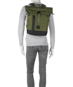 Northwood Rs Rolltop Rucksack 14″ Nylon olivgrün