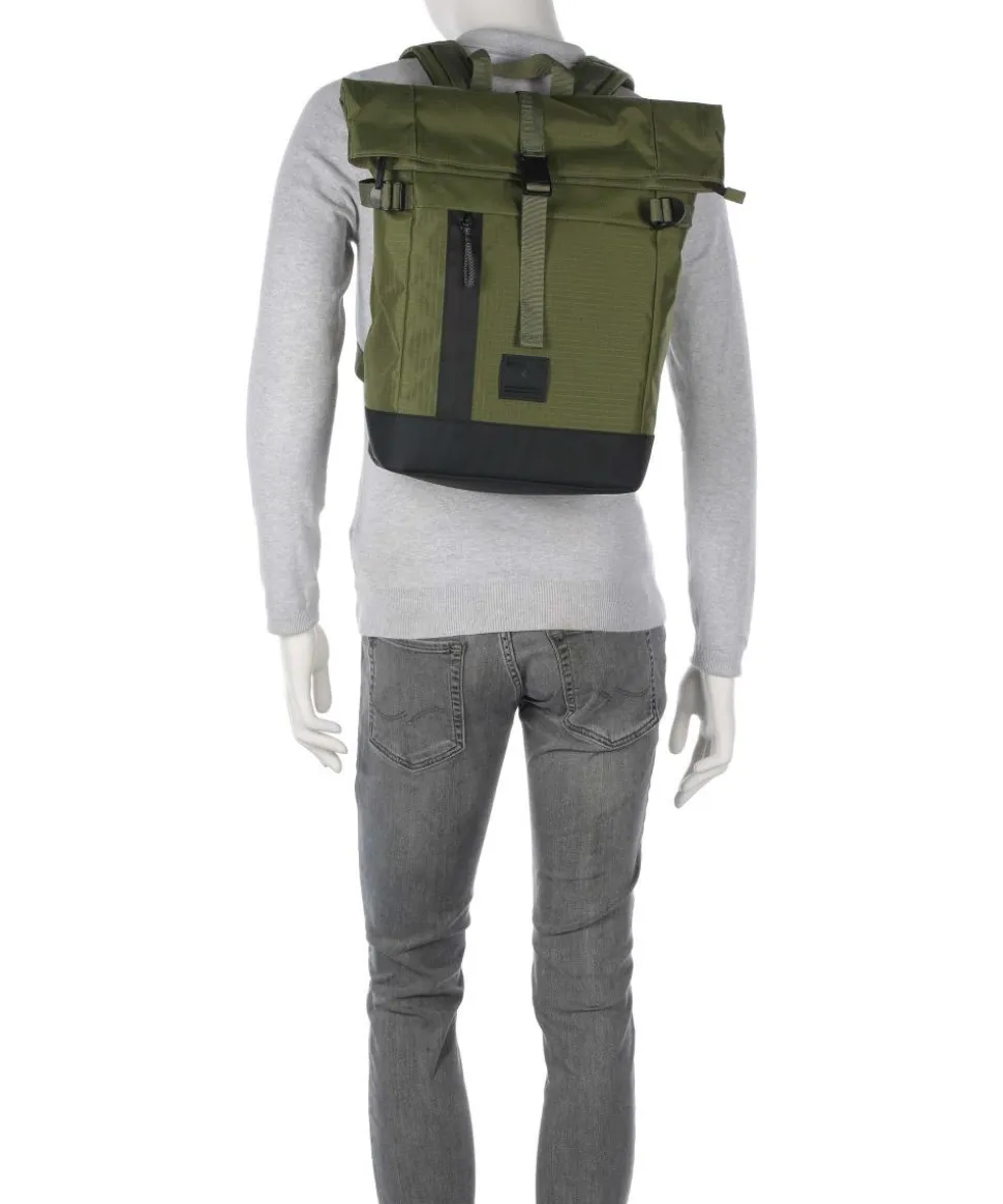 Northwood Rs Rolltop Rucksack 14″ Nylon olivgrün