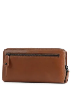Norwegians Jonnika RFID Geldbörse Rindsleder cognac