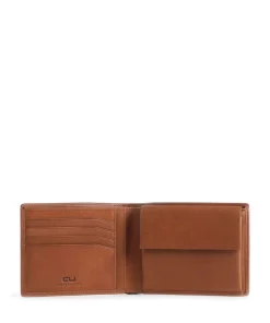Norwegians Kjetil RFID Geldbörse Rindsleder cognac