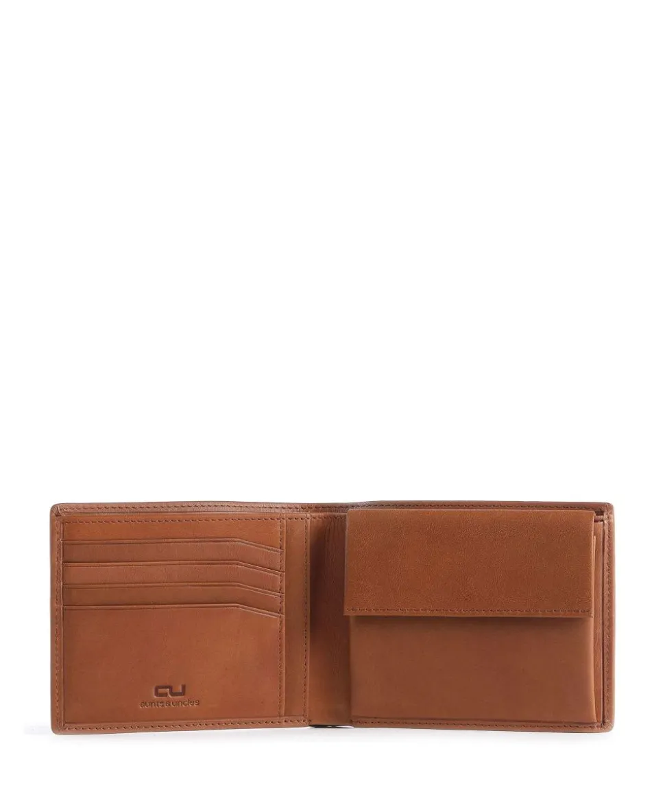 Norwegians Kjetil RFID Geldbörse Rindsleder cognac